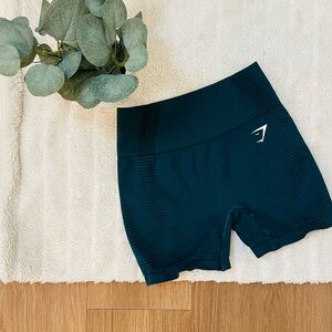 Gymshark Vital Seamless 2.0 Shorts - Deep Teal Marl